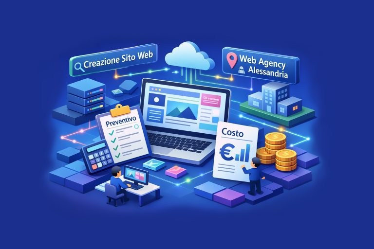 Preventivo per creazione sito web da web agency ad Alessandria